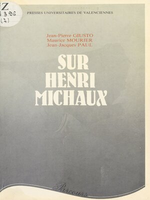 cover image of Sur Henri Michaux